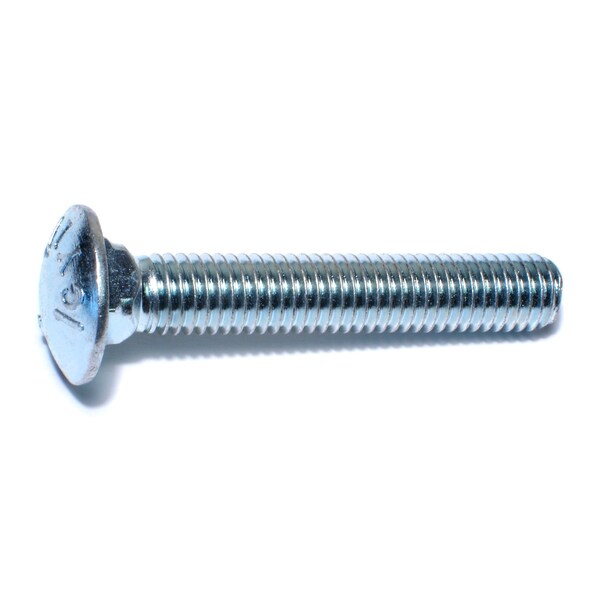 Midwest Fastener Carriage Bolt, Square Neck, 13 (Coarse), 3 in L, Steel, Zinc Plated, 25 PK 54040 - main